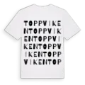 Toppviken ordlek t-shirt