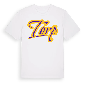 Torp baseball t-shirt – ekologisk bomull t-shirt från Pinshirt