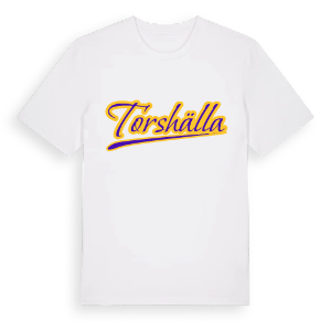 Torshälla baseball t-shirt – ekologisk bomull t-shirt från Pinshirt
