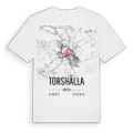 Torshälla karta t-shirt