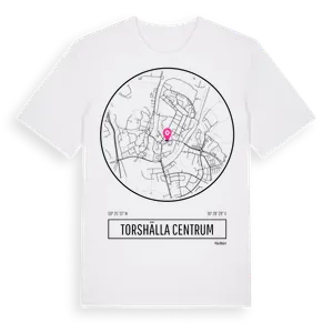 Torshälla Centrum t-shirt – ekologisk bomull t-shirt från Pinshirt