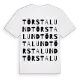 Törstalund ordlek t-shirt