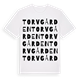 Torvgården ordlek t-shirt