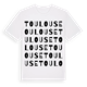 Toulouse ordlek t-shirt