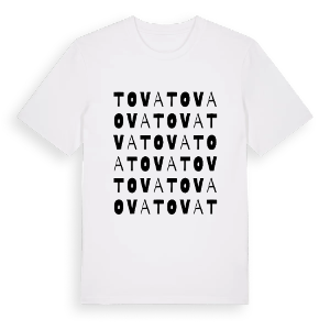 Tova ordlek t-shirt – ekologisk bomull t-shirt från Pinshirt