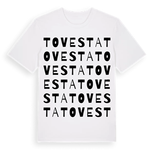 Tovesta ordlek t-shirt – ekologisk bomull t-shirt från Pinshirt