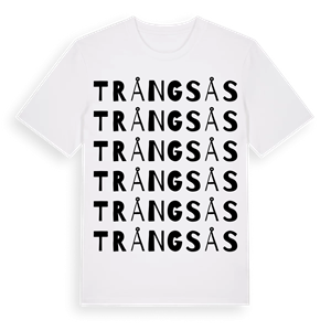 Trångsås ordlek t-shirt – ekologisk bomull t-shirt från Pinshirt