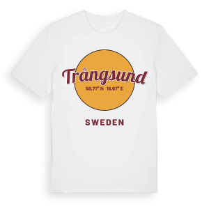 Trångsund cirkel t-shirt – ekologisk bomull t-shirt från Pinshirt