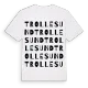 Trollesund ordlek t-shirt