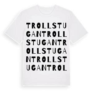 Trollstugan ordlek t-shirt – ekologisk bomull t-shirt från Pinshirt