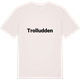 Vintage White t-shirt med Trolludden fetstil t-shirt
