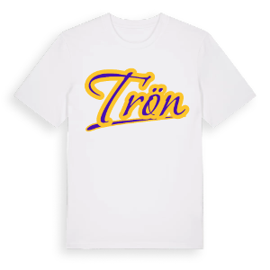 Trön baseball t-shirt – ekologisk bomull t-shirt från Pinshirt