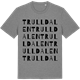 Mid Heather Gray t-shirt med Trulldalen ordlek t-shirt