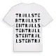 Trullsten ordlek t-shirt