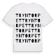 Tryntorpet ordlek t-shirt