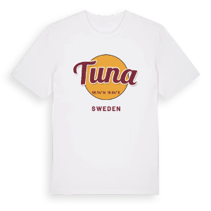 Tuna cirkel t-shirt – ekologisk bomull t-shirt från Pinshirt