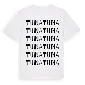 Tuna ordlek t-shirt – ekologisk bomull t-shirt från Pinshirt