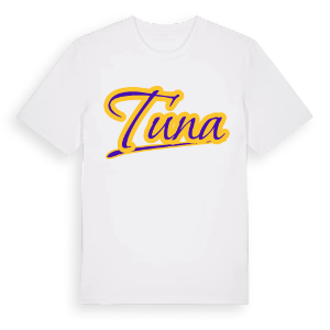 Tuna baseball t-shirt – ekologisk bomull t-shirt från Pinshirt