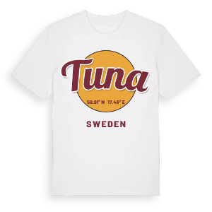 Tuna cirkel t-shirt – ekologisk bomull t-shirt från Pinshirt