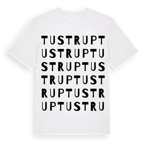 Tustrup ordlek t-shirt – ekologisk bomull t-shirt från Pinshirt
