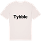 Vintage White t-shirt med Tybble fetstil t-shirt