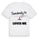 Någon i Tybble älskar mig t-shirt