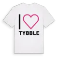 Jag älskar Tybble t-shirt stort tryck