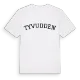Tyvudden böjd t-shirt