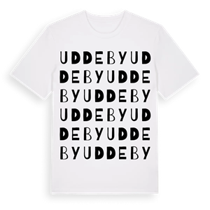 Uddeby ordlek t-shirt – ekologisk bomull t-shirt från Pinshirt