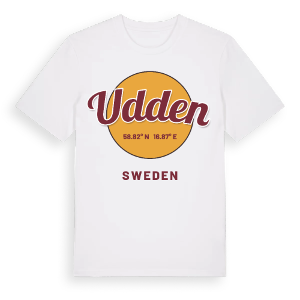Udden cirkel t-shirt – ekologisk bomull t-shirt från Pinshirt