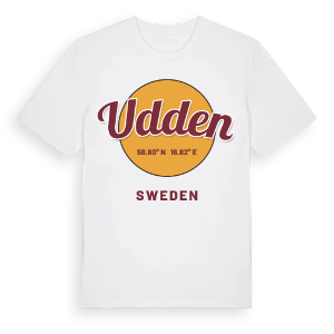 Udden cirkel t-shirt – ekologisk bomull t-shirt från Pinshirt