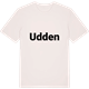 Vintage White t-shirt med Udden fetstil t-shirt