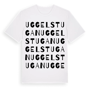 Uggelstugan ordlek t-shirt – ekologisk bomull t-shirt från Pinshirt