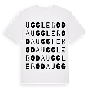 Uggleboda ordlek t-shirt – ekologisk bomull t-shirt från Pinshirt
