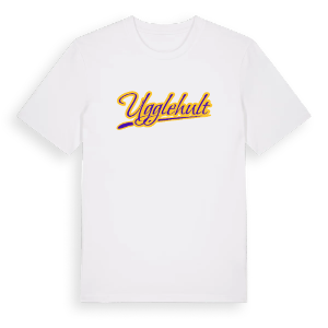 Ugglehult baseball t-shirt – ekologisk bomull t-shirt från Pinshirt