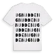 Ugnudden ordlek t-shirt