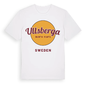 Ullsberga cirkel t-shirt – ekologisk bomull t-shirt från Pinshirt