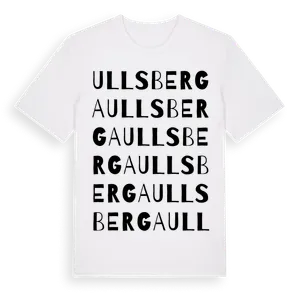 Ullsberga ordlek t-shirt – ekologisk bomull t-shirt från Pinshirt
