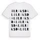 Ulriksdal ordlek t-shirt