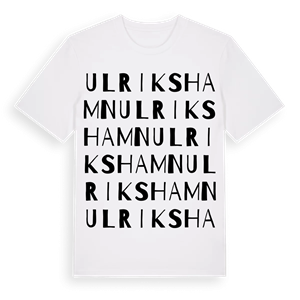 Ulrikshamn ordlek t-shirt – ekologisk bomull t-shirt från Pinshirt