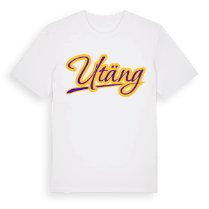 Utäng baseball t-shirt – ekologisk bomull t-shirt från Pinshirt