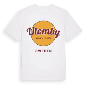 Utomby cirkel t-shirt – ekologisk bomull t-shirt från Pinshirt