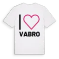 Jag älskar Vabro t-shirt stort tryck