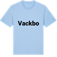 Blue Soul t-shirt med Vackbo fetstil t-shirt