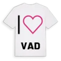Jag älskar Vad t-shirt stort tryck