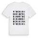 Väderbrunn ordlek t-shirt