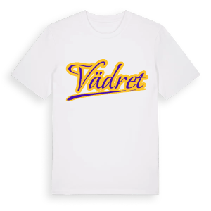 Vädret baseball t-shirt – ekologisk bomull t-shirt från Pinshirt