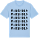 Blue Soul t-shirt med Vadsholm ordlek t-shirt