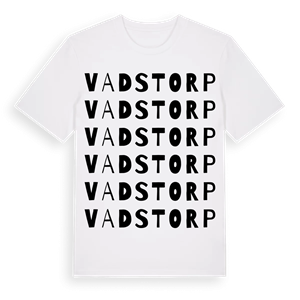 Vadstorp ordlek t-shirt – ekologisk bomull t-shirt från Pinshirt