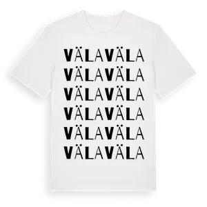Väla ordlek t-shirt – ekologisk bomull t-shirt från Pinshirt